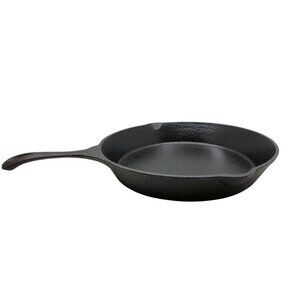 Vintage Cast Iron Handled 11.5" Deep Seasoned Frying Pan